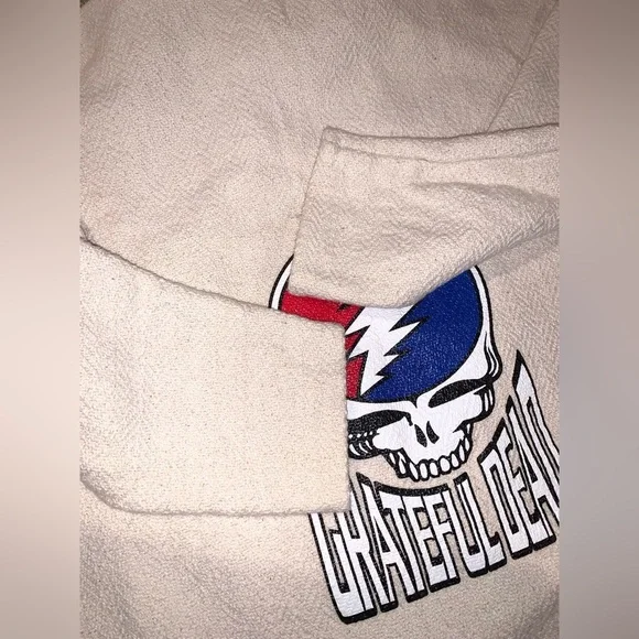 Grateful Dead Earth Ragz Hooded Poncho Large - Picture 7 of 7